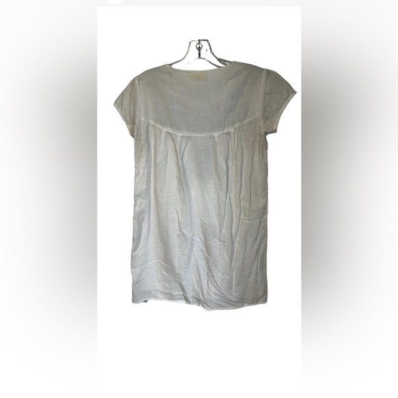 Roberta Roller Rabbit Ivory Dress with Navy Detailing - Picture 9 of 9